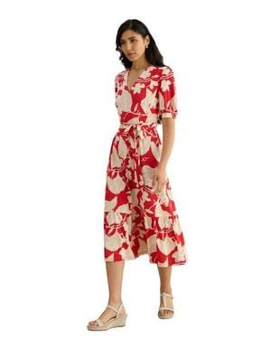 Hobbs Martha Floral Jersey Dress - Multicolor