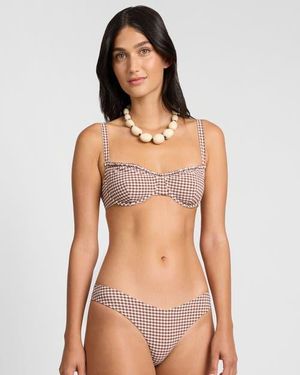 Onia Marilyn Bikini Top - Natural