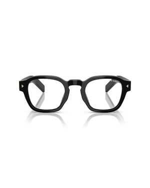 Prada 49Mm Round Phantos Sunglasses - Black