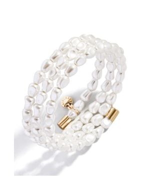 BaubleBar Ondine Faux Bracelet - White
