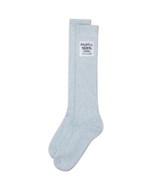 Memoi Cool Knee-High Socks - Blue