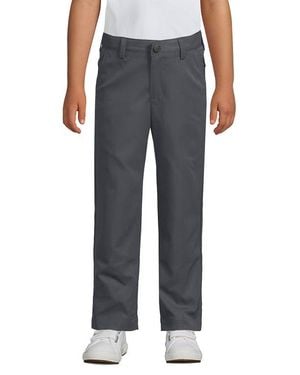 Lands' End Boys Iron Knee Active Chino Pants - Black