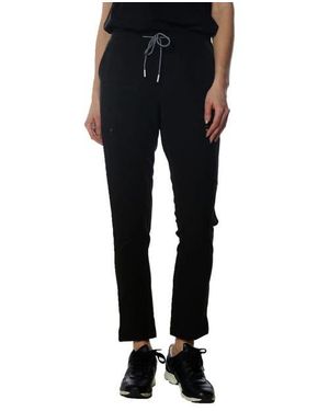 Members Only Reus Open Bottom Scrub Pants - Black