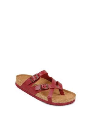 AEROTHOTIC Celestis Slide Sandal - Red