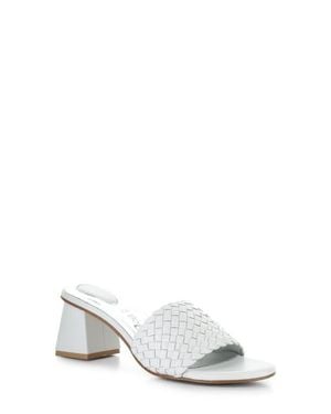 Bos. & Co. Wella Slide Sandal - White