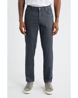 Brax Cadiz Woolook Straight Leg Pants - Blue