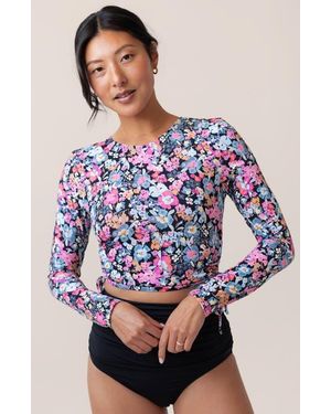 Nanis Cropped Rashguard - Multicolor