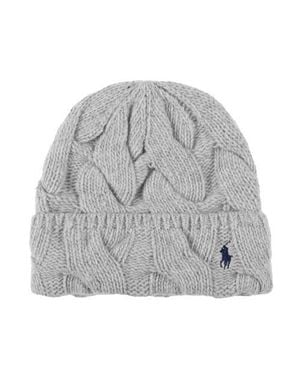 Polo Ralph Lauren Chunky Cable Beanie - Gray