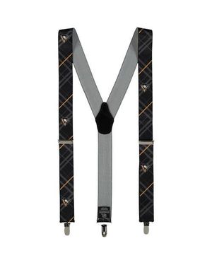 Eagles Wings Pittsburgh Penguins Suspenders - Black