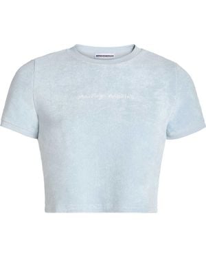 BRIDEMERCH Terry Marriage Material Collection Baby Tee - Blue