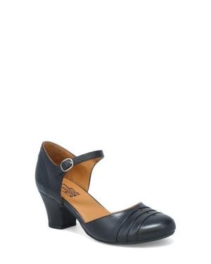 Miz Mooz Frenchy Double Band Slide Sandal - Blue