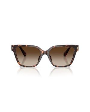 Michael Kors Piedmont 56Mm Square Sunglasses - Brown