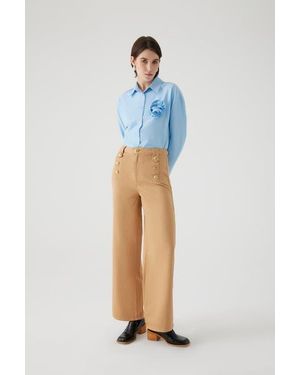 Exquise Aleron Denim Pants - Blue