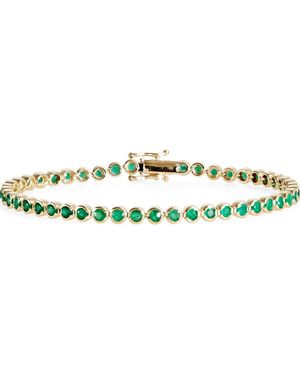 VALANI ATELIER Emerald Tennis Bracelet - Green