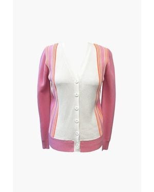 Anna Sui Amalfi Knits Cardigan - Pink