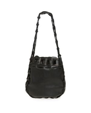 SC103 Links Leather Tote - Black