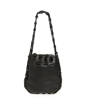 SC103 Links Leather Tote - Black