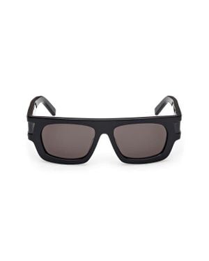 MCM 54Mm Rectangle Sunglasses - Black
