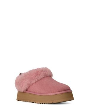 UGG Tazzelle Genuine Shearling Collar Slipper - Pink
