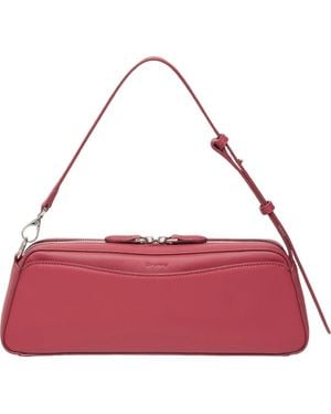 orYANY Mini Canna Leather Shoulder Bag - Purple