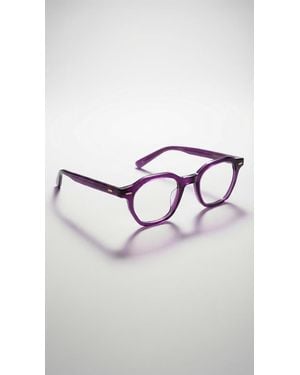 NCMPRBL Haze 46Mm Geometric Eyeglasses - Metallic
