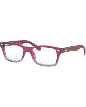 Ray-Ban 48Mm Square Optical Glasses - Pink