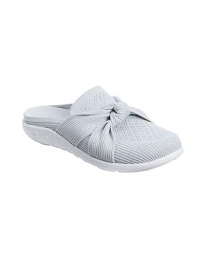 Comfortview The Gwyneth Arch Support Slip On Mule - Gray