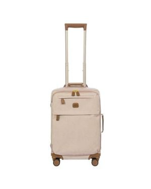Bric's Volterra Softside 21 Carry On Spinner Luggage - Natural