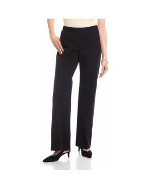 Karen Kane Emily Straight Leg Pants - Black
