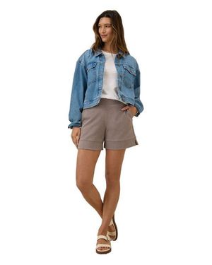 Pact Organic Cotton Airplane Pull On Short - Natural