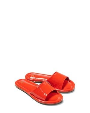 Beek Songlark Slide Sandal - Red