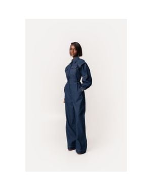 Ofuure Jakki Jumpsuit - Blue