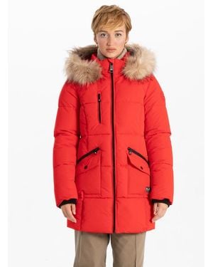 Point Zero Timeless Parka - Red