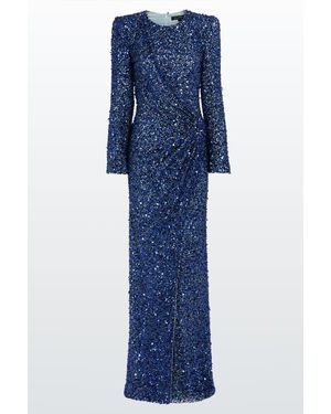 Jenny Packham Marie Maxi Dress - Blue