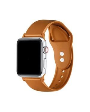 The Posh Tech Silicone Band For Apple Watch - Black