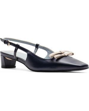 Frances Valentine Emma Slingback Pump - Blue