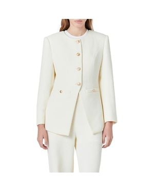 Endless Rose Tweed Jacket - White