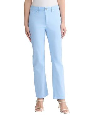 Jones New York Lexington Straight Leg Pants - Blue