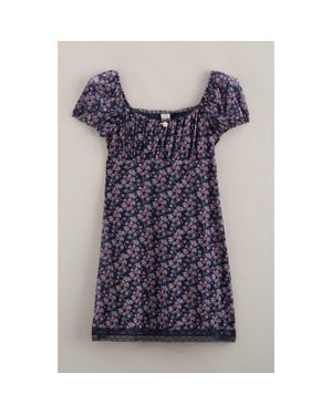 Treasure & Bond Kids' Puff Sleeve Dress Dress - Blue