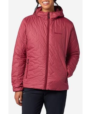 Marmot Monoquilt Hooded Jacket - Red
