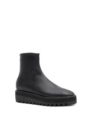 Amalfi by Rangoni Ermanno Platform Wedge Bootie - Black
