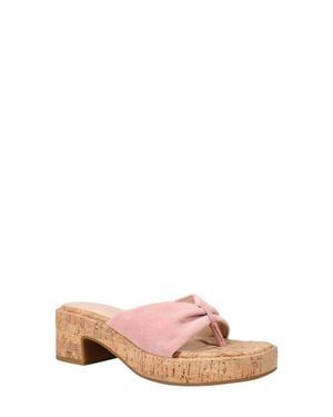Pelle Moda Bandi Platform Flip Flop - Pink