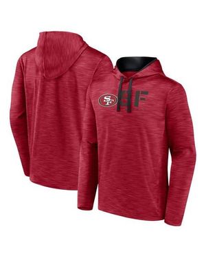 LOGO ATHLETIC San Francisco 49Ers Head Start Pullover Hoodie - Red