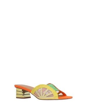 J. Reneé Lemon Block Heel Sandal - Yellow