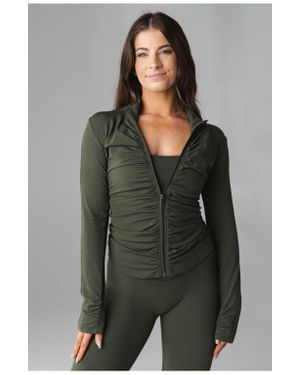 Vitaly Cloud Ii Gather Jacket - Green