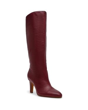 Steve Madden Rizk Knee High Boot - Red