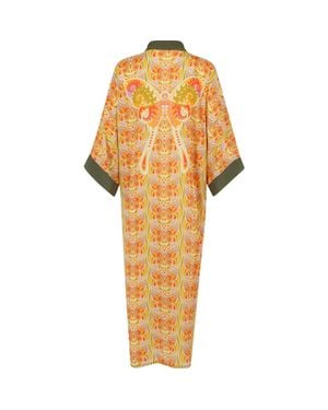 Henelle Duster Robe - Yellow