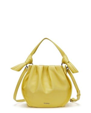orYANY Selena Leather Bucket Bag - Yellow