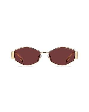 Marc Jacobs 55Mm Geometric Sunglasses - Red