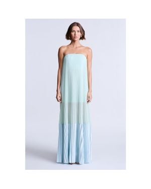 BCBGMAXAZRIA Nora Gown - Blue